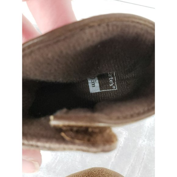 Carter's Brown Bow 0-3‎ month girl Boots - Picture 3 of 8